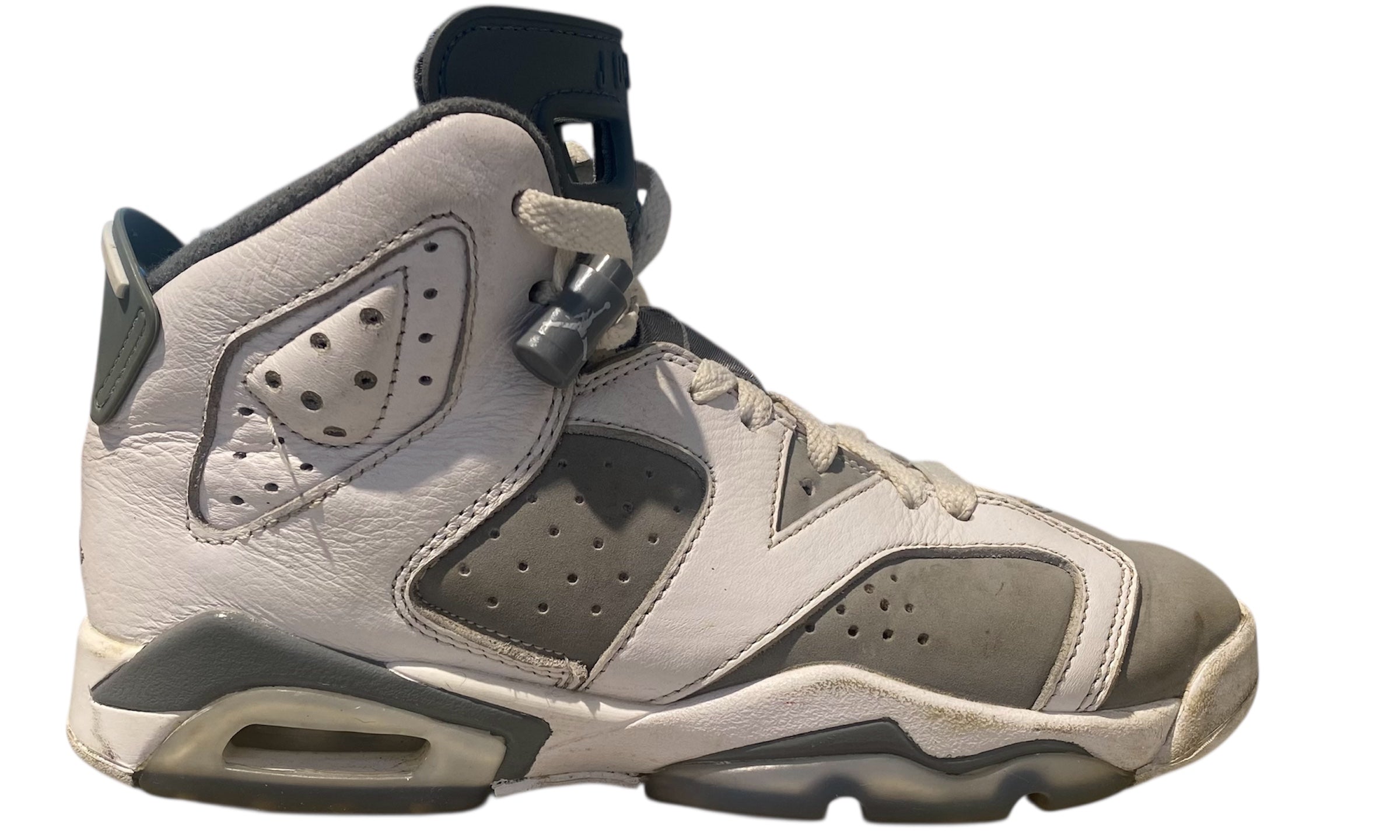 Nike Used Jordan 6 Retro Cool Grey -  384665-100