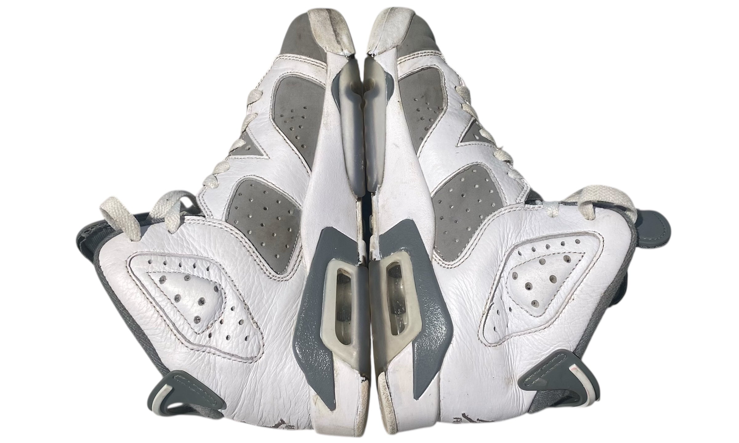Nike Used Jordan 6 Retro Cool Grey -  384665-100