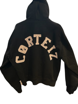 nike Used Corteiz Colly Arch Zip Hoodie Black - test