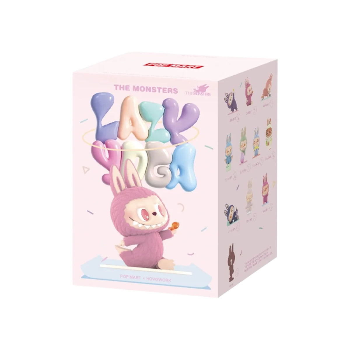 nike Used Pop Mart Labubu The Monsters Lazy Yoga Series Figures Blind Box - 514251513