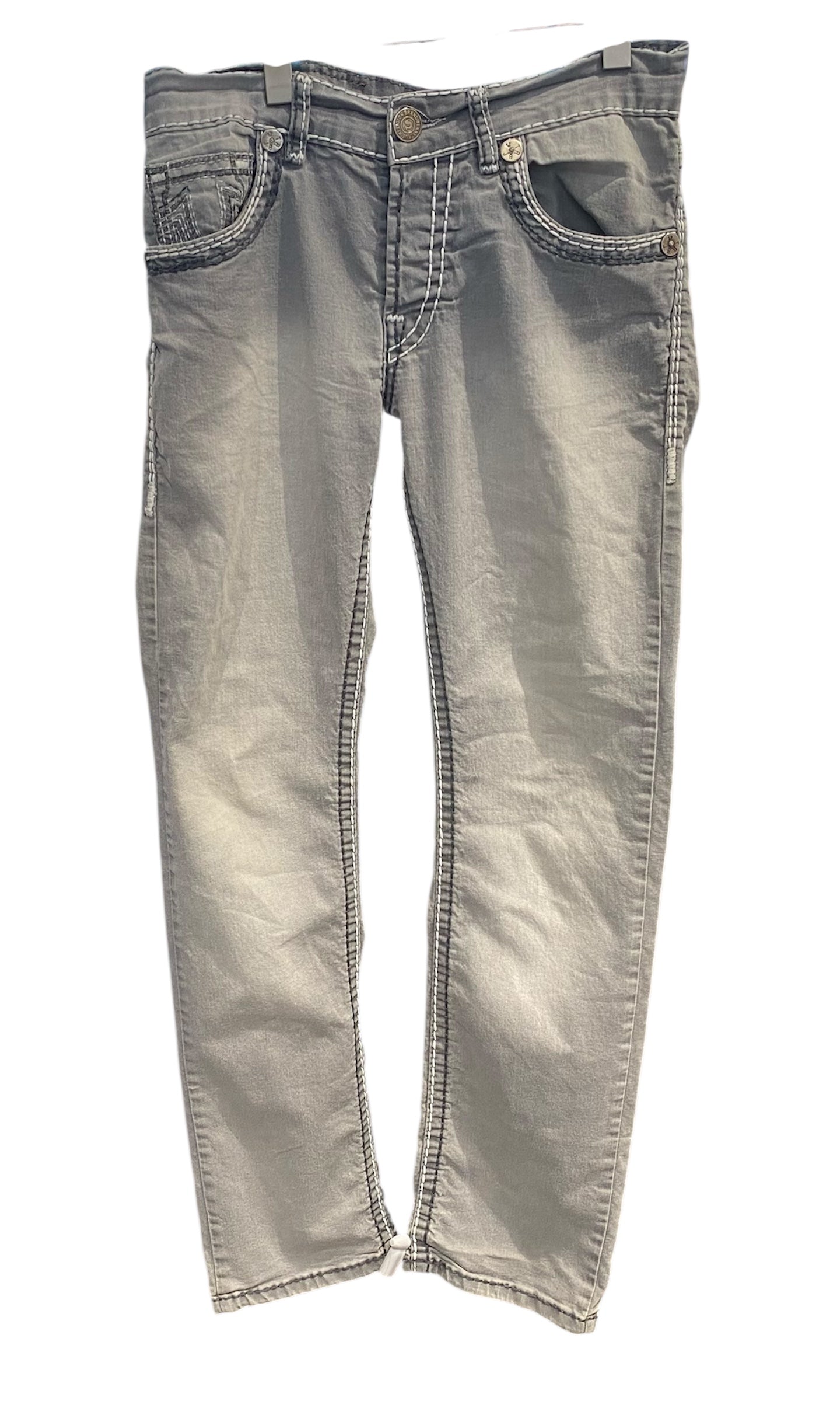 True Religion Used True Religion Grey Jeans - Truey1