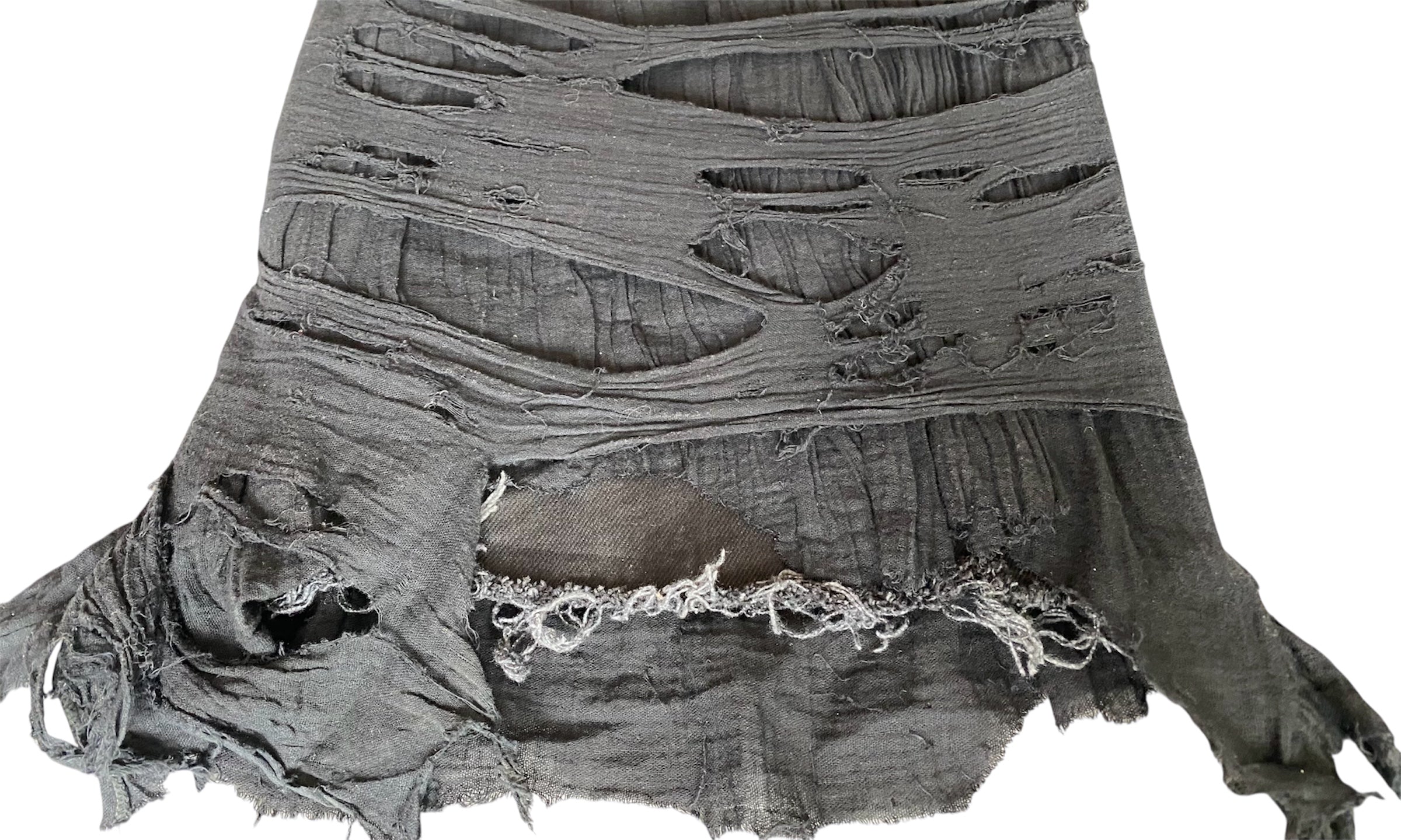 Used Paradoxe Paris Reaper Baggy Black Denim (Paradoxe