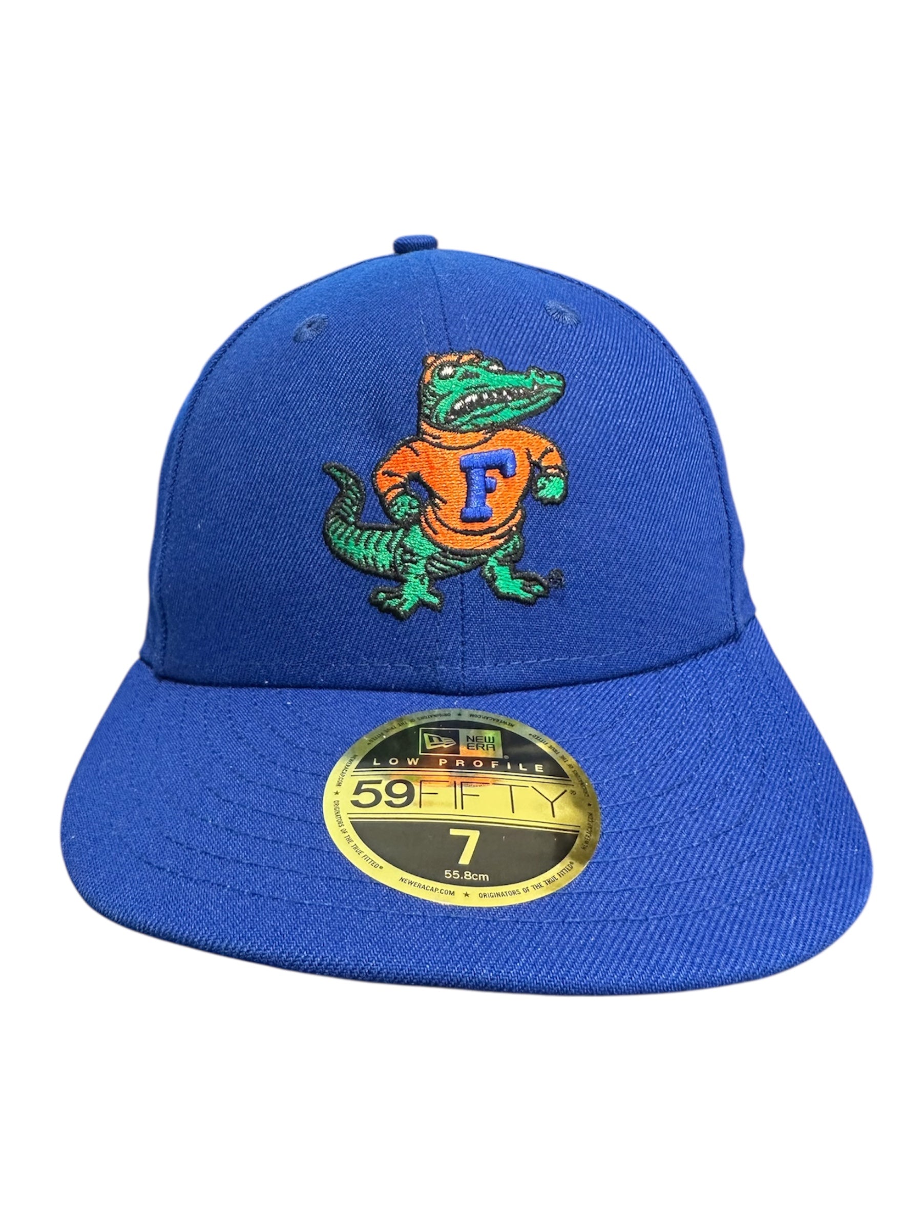 New Era Used Florida Gators Blue Fitted Cap - 527251135
