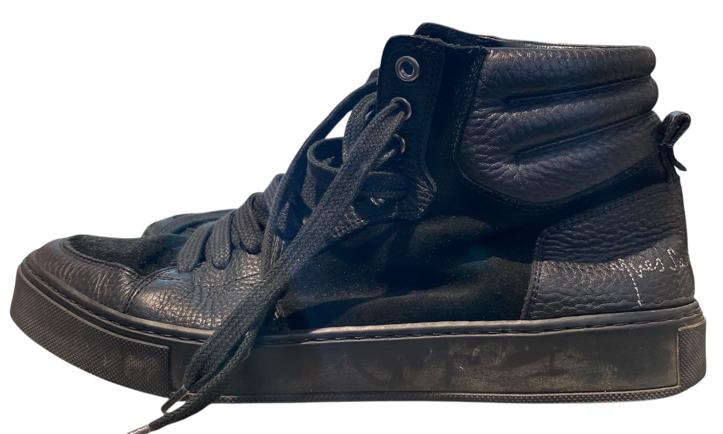 Yves Saint Laurent  Used Yves Saint Laurent Leather high trainers - YSL