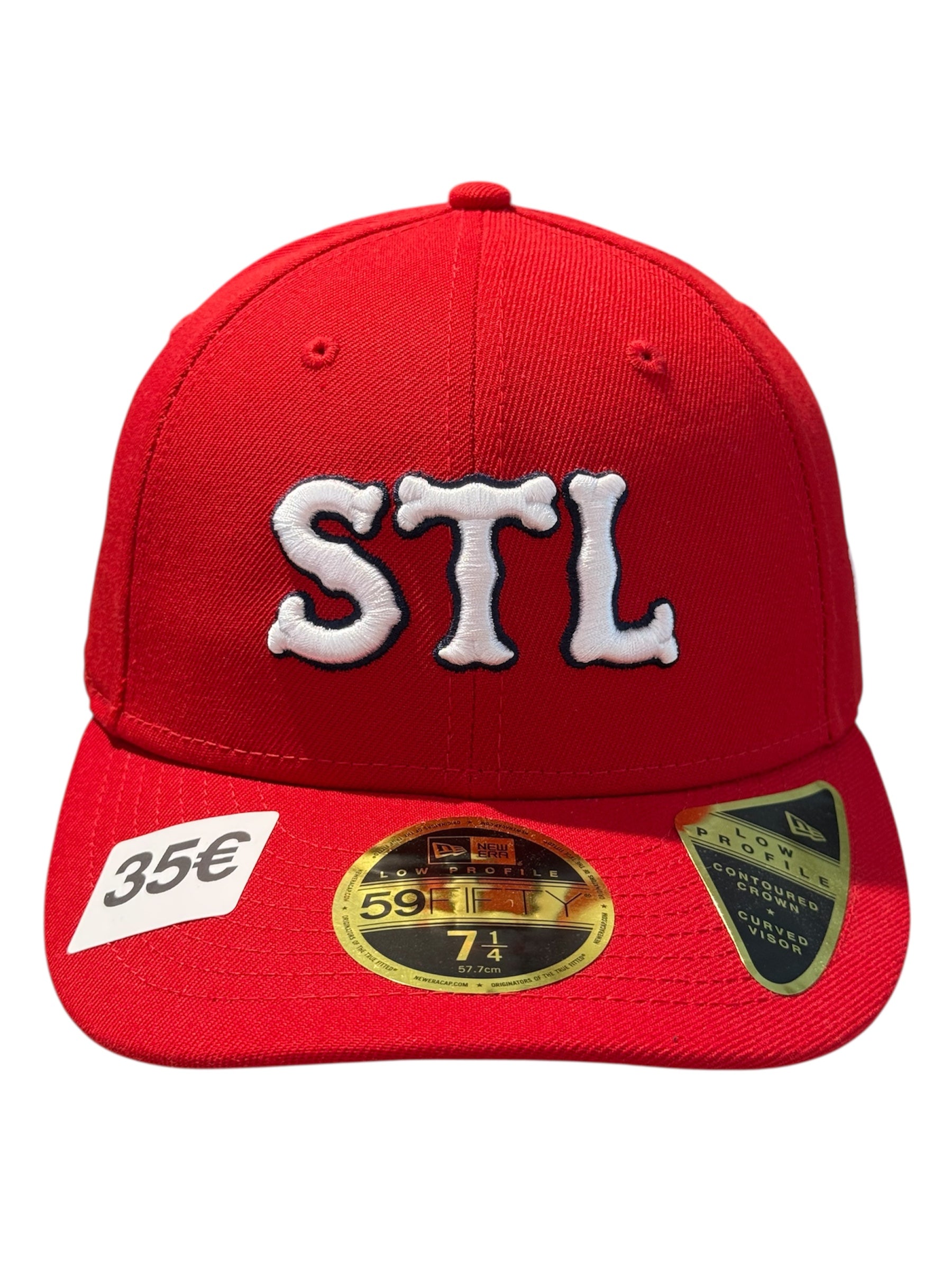 New Era Used St Louis Cardinals Fitted Cap Red - test
