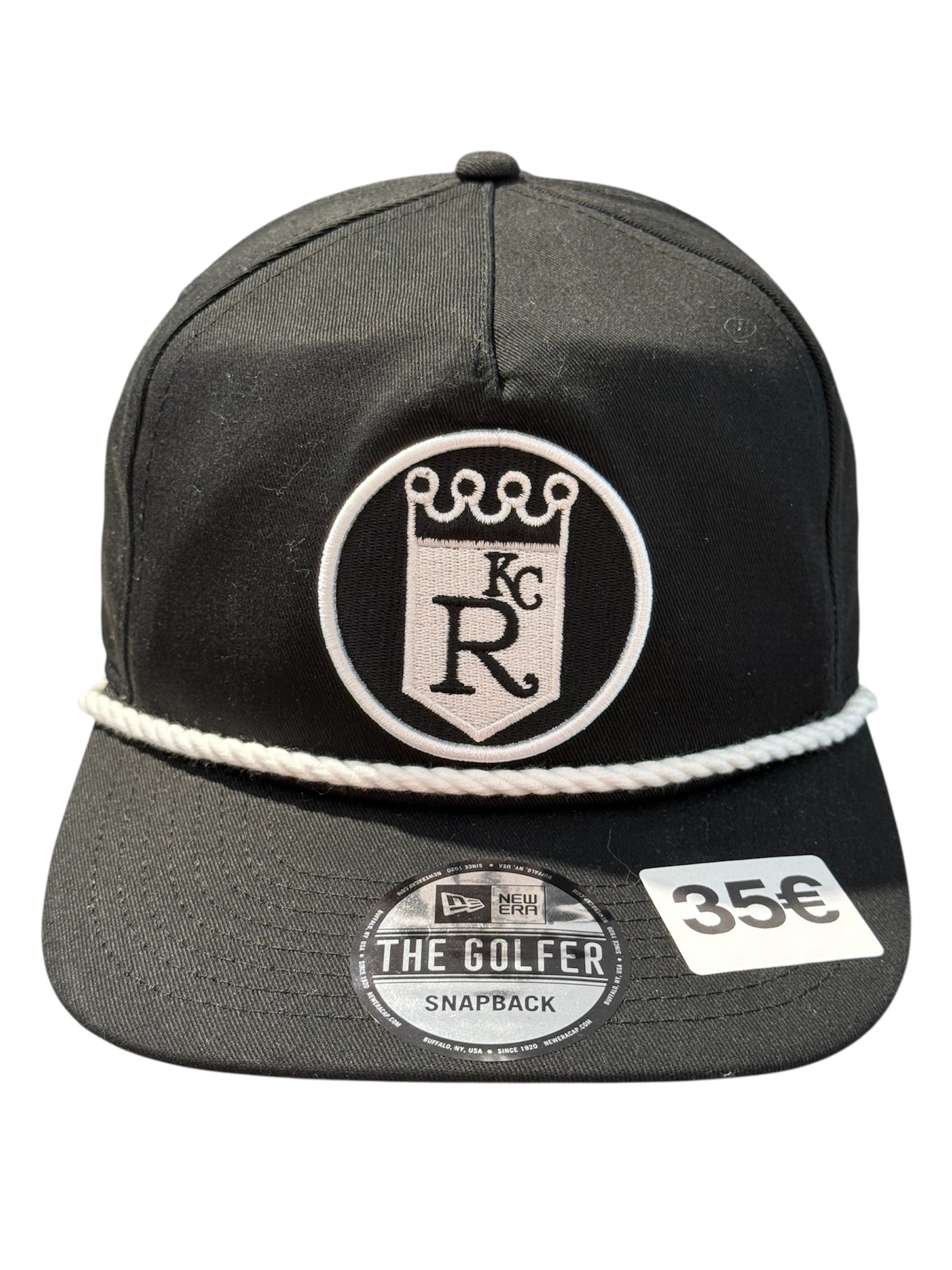 New Era Used Kansas City Golfer Cap Black - test