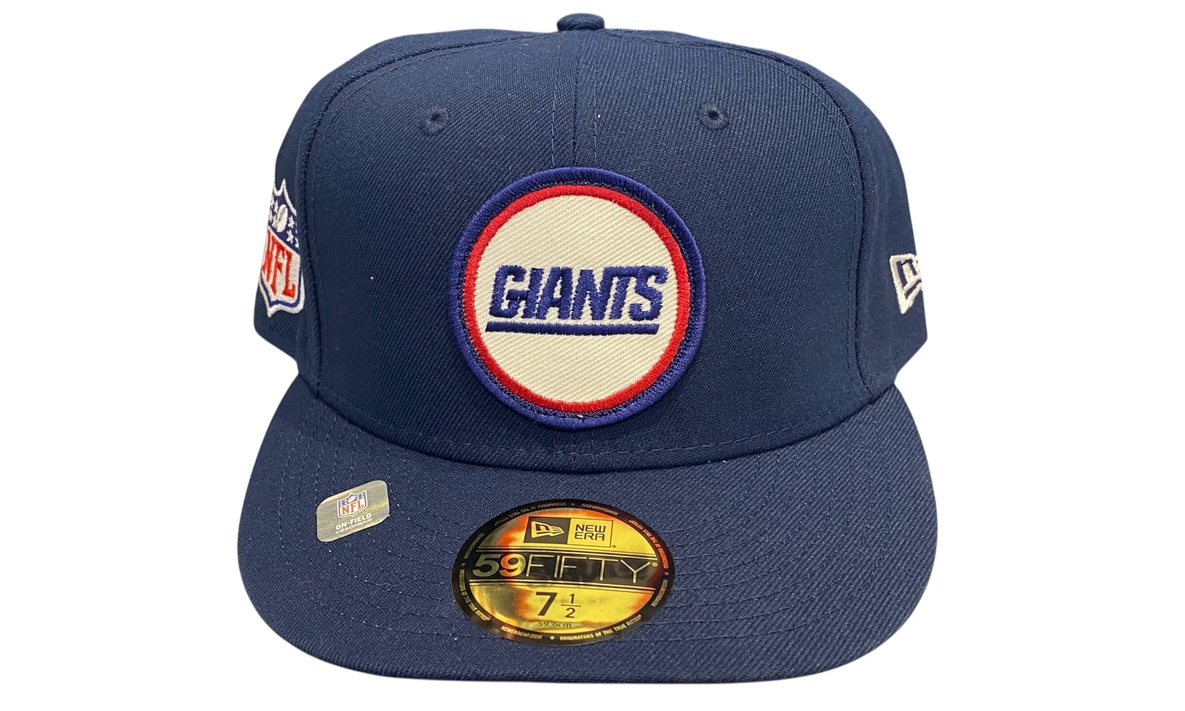 New era Used New Era Navy New York Giants 2022 Sideline Navy Logo 59FIFTY - 710251703