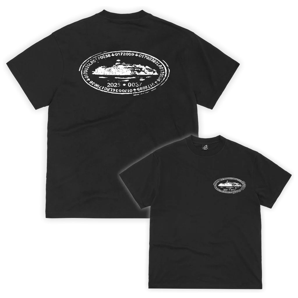 nike Used Corteiz Island Stamp Tee Black - test