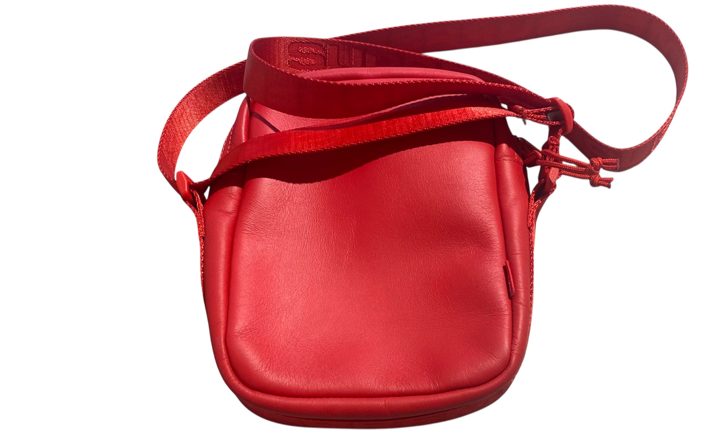 Supreme Used Supreme Red leather shoulder bad FW23 - 715252023