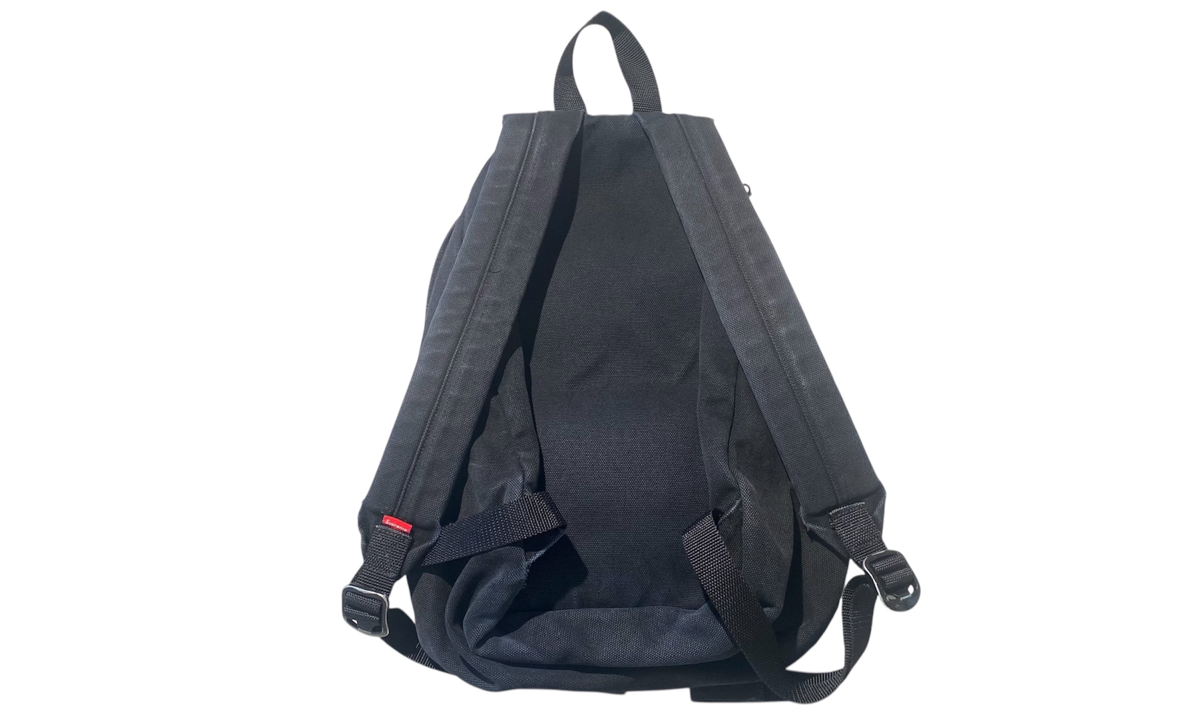 Used Supreme Canvas Backback Black