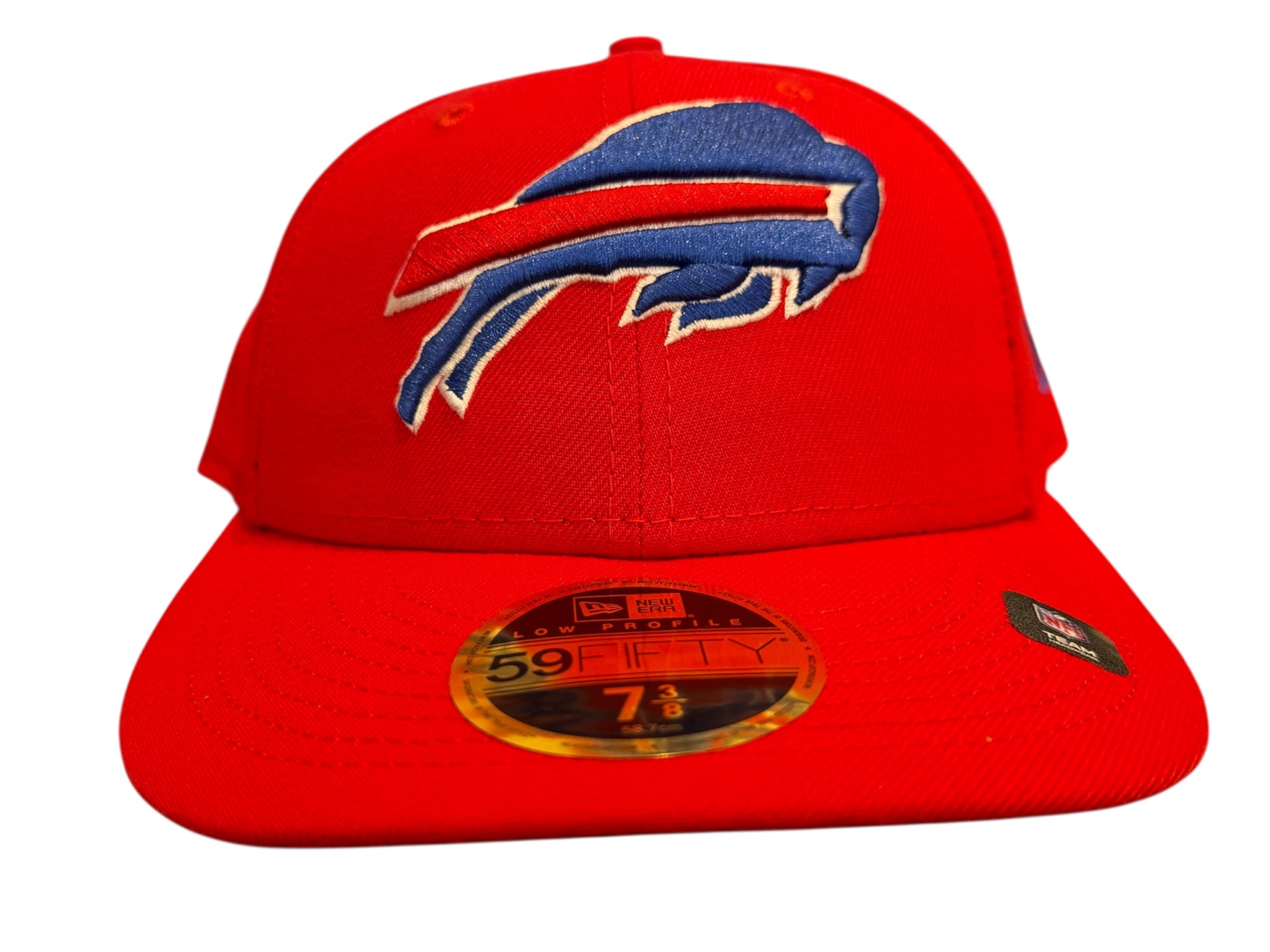 New Era Used Buffalo Bills Fitted Cap Red - test