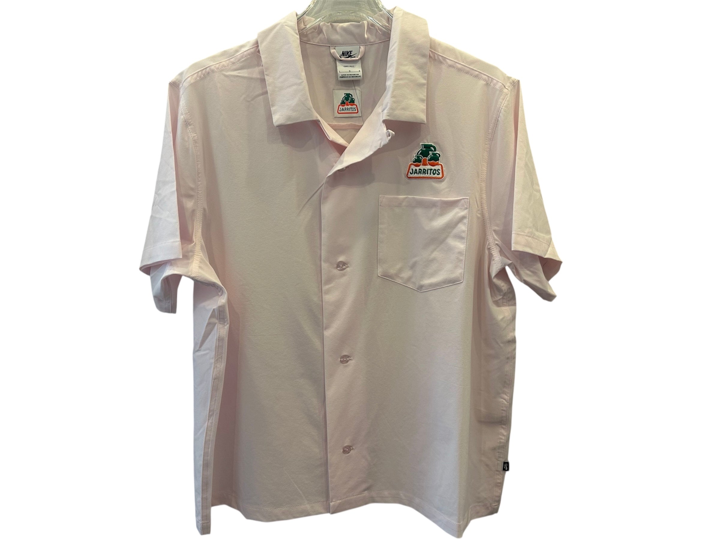 Nike Used Nike SB x Jarritos Pink Button Up - test