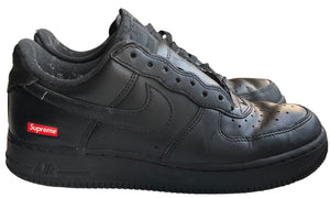 Nike Used Nike Air Force 1 Low Supreme Black - CU9225-001