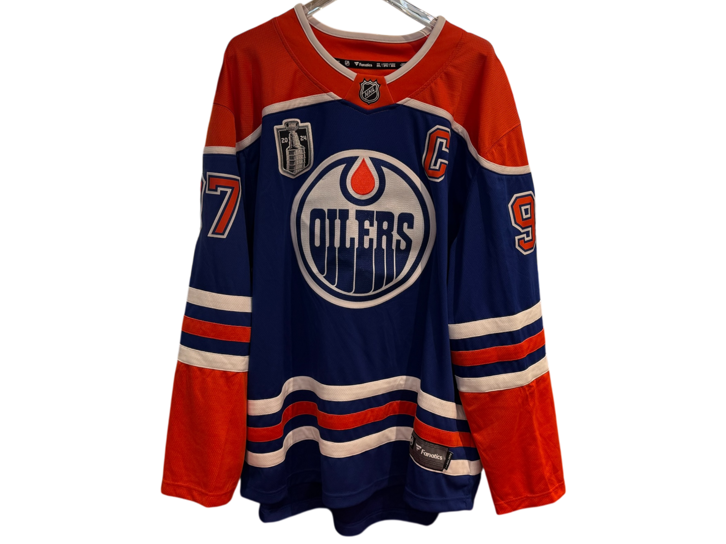NHL Used Edmonton Oilers Jersey McDavid 97 - test