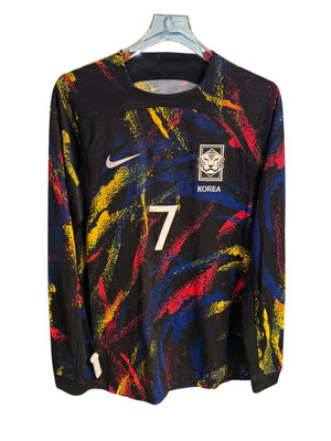 Nike Used South Korea 2022 Away Kit Heung Min Son #7 Longsleeve - test