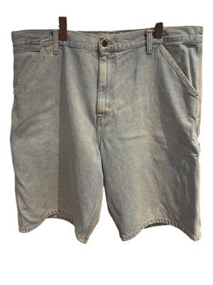 nike Used Carhartt Light Wash Jorts Denim Shorts - 901251516