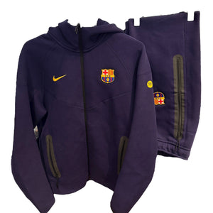 Nike Used Nike Tech Fleece Tracksuit FC Barcelona - test