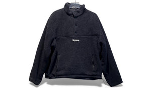 Supreme Used Supreme Polartec Shearling Reversible Pullover (FW24) Black - SUPR-SPSRP(-BLACK