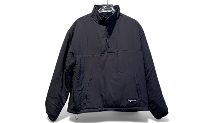 Used Supreme Polartec Shearling Reversible Pullover (FW24) Black