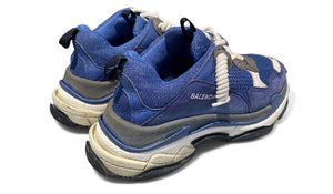 Balenciaga Used Balenciaga Triple S Cool Blue Grey - BALE-TRSCBGXX-GGREY