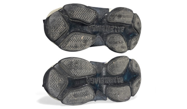 Balenciaga Used Balenciaga Triple S Cool Blue Grey - BALE-TRSCBGXX-GGREY