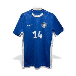 Nike Used Estonia 2024 Home Kit Signed by Konstantin Vassiljev - 1112251313