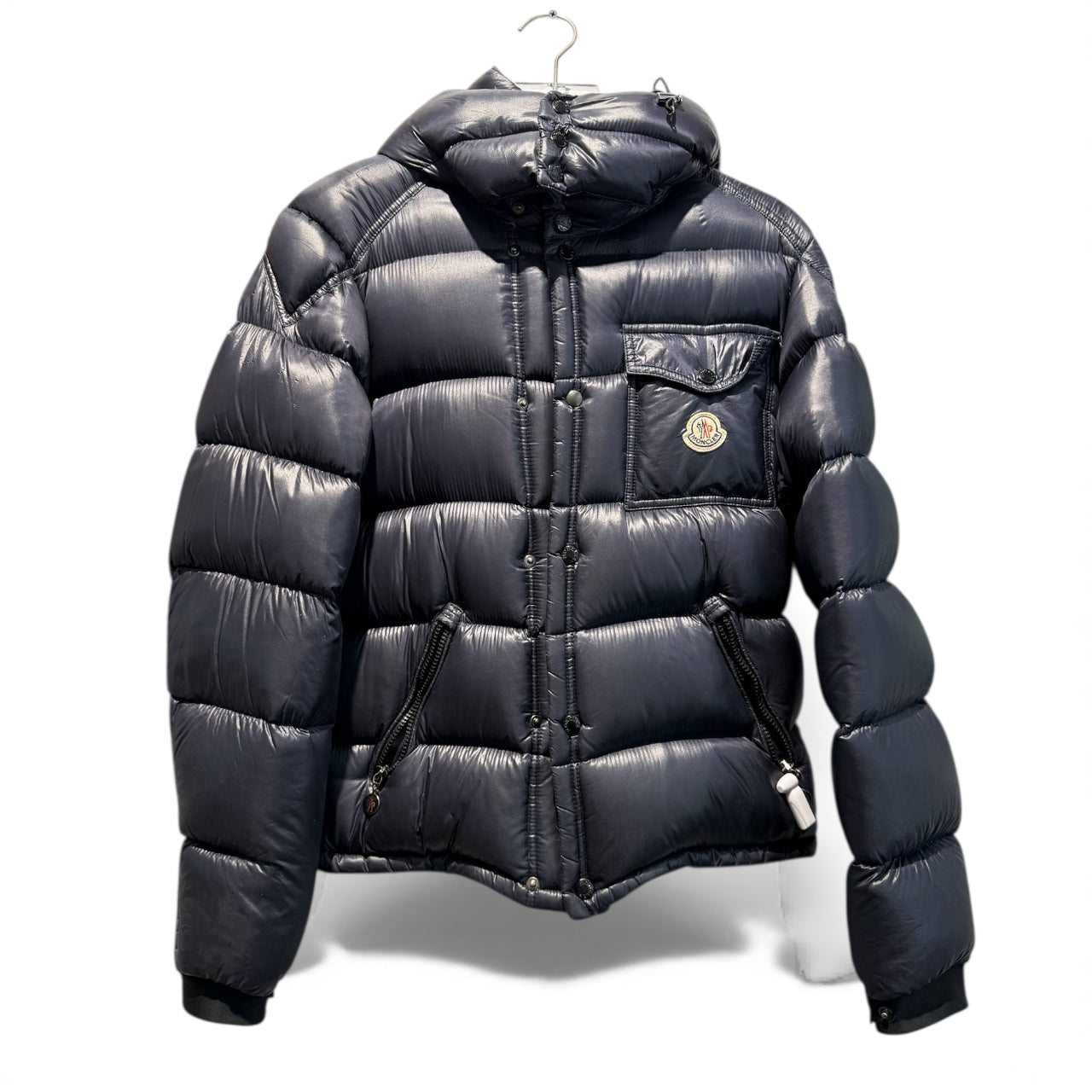 Used Moncler Tignes Jacket Navy