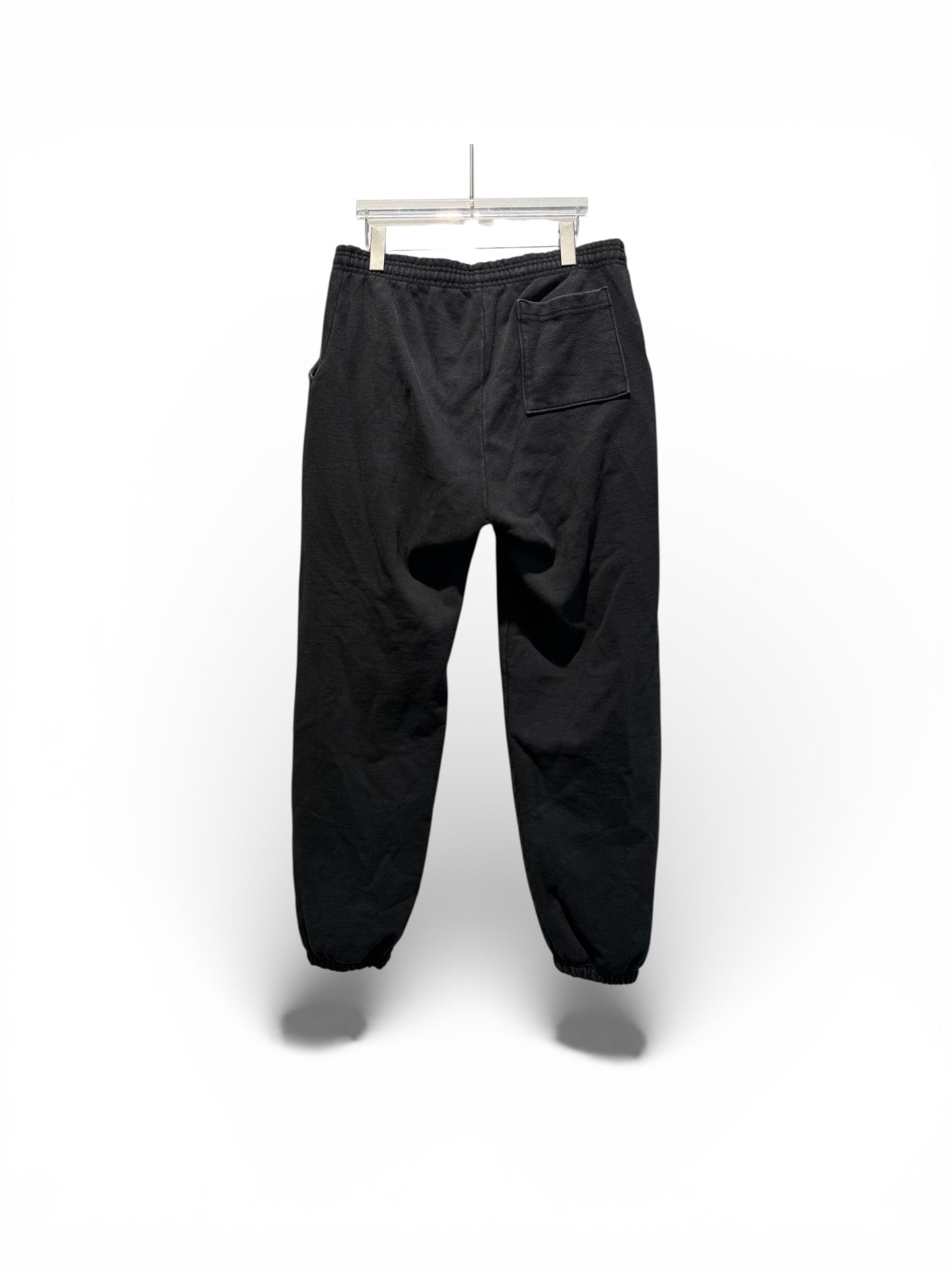 nike Used Sp5der Sweatpants Black White Print - test