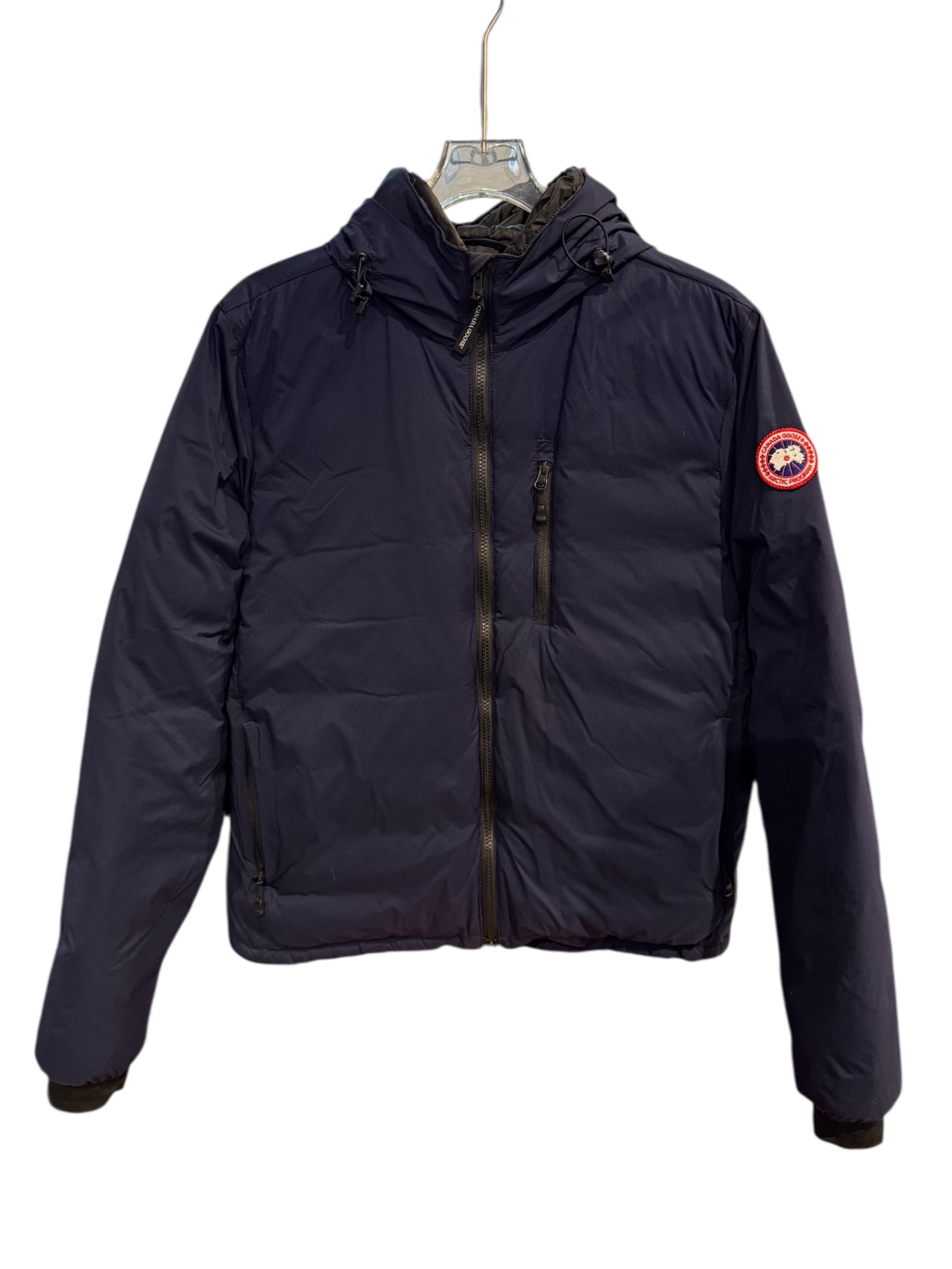 nike Used Canada Goose Lodge Down Hooded Jacket - test