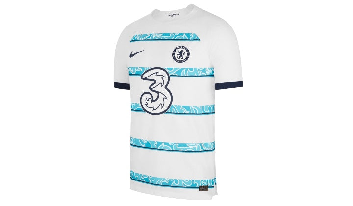 Chelsea FC Away Kit 22/23 White/Blue