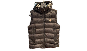 nike Used Moncler Montreuil Quilted Down Vest Black - test