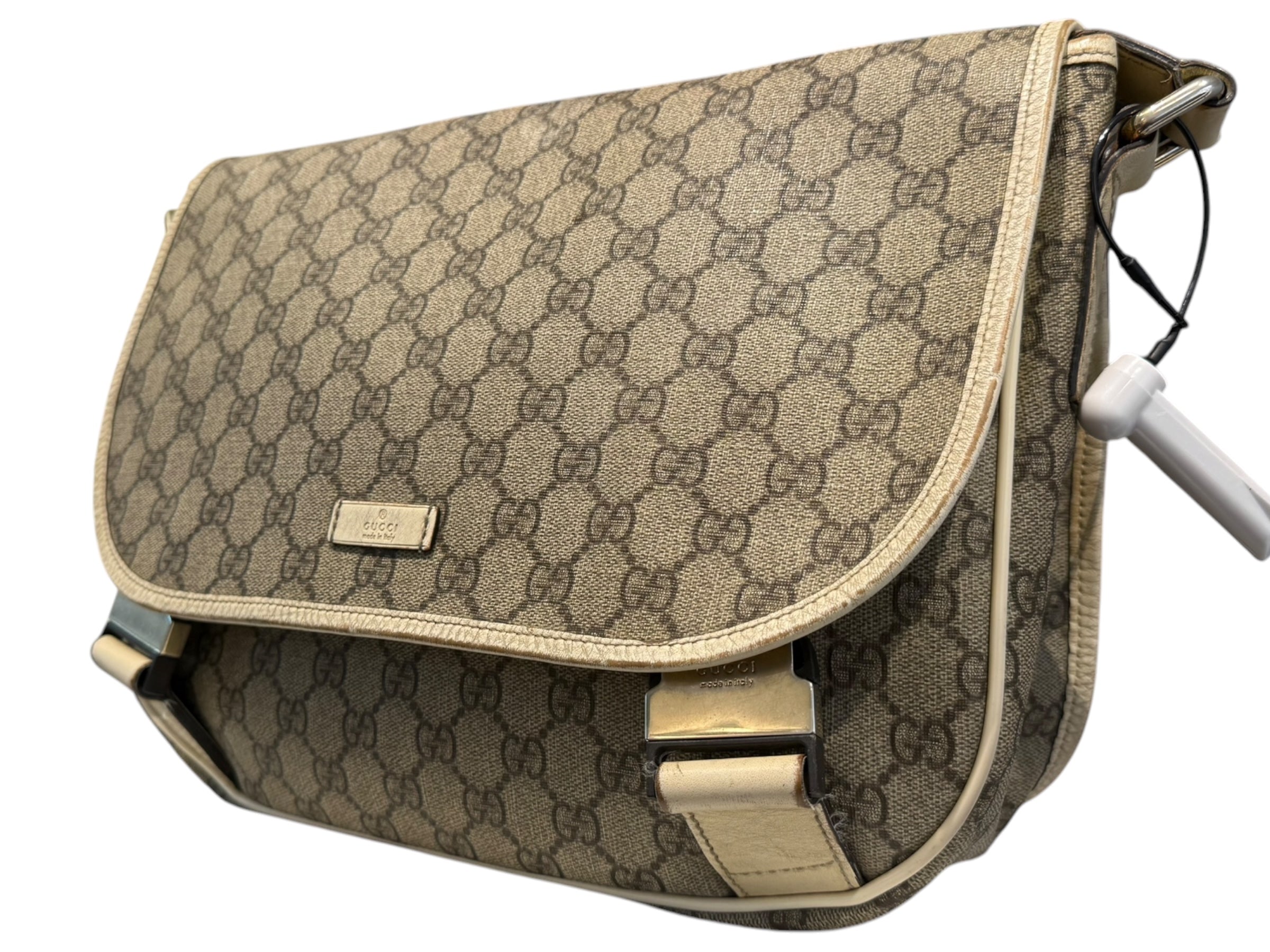 nike Used Gucci Vintage Monogram Messenger Bag - test