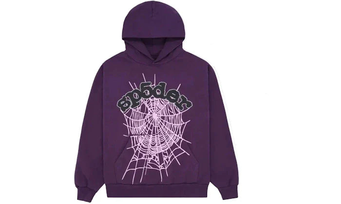 Sp5der Web Hoodie Purple - 010975815578