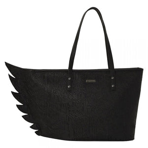 SPRAYGROUND NIGHT GRAFF EMBOSSED WING TOTE BAG - 067035