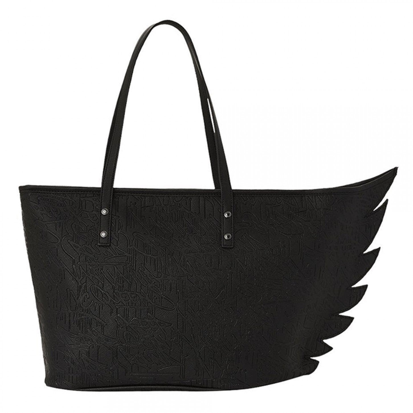 SPRAYGROUND NIGHT GRAFF EMBOSSED WING TOTE BAG - 067035