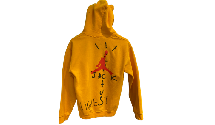 Travis scott Used Travis scott highest in the room gold hoodie - 1209241823