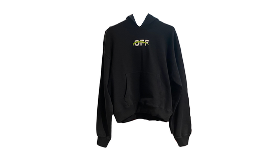 OFF-WHITE Used OFF-WHITE Industrial Over Hoodie Black - OMBB037F22FLE0081001