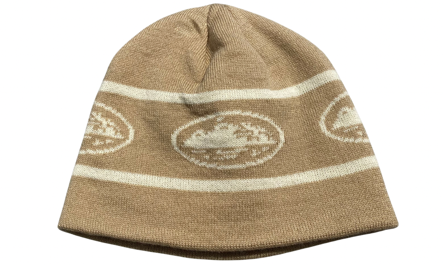 Corteiz  Used Corteiz Alcatraz Beige Beanie - test