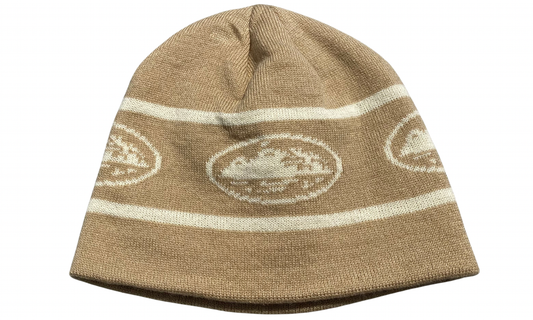 Corteiz  Used Corteiz Alcatraz Beige Beanie - test