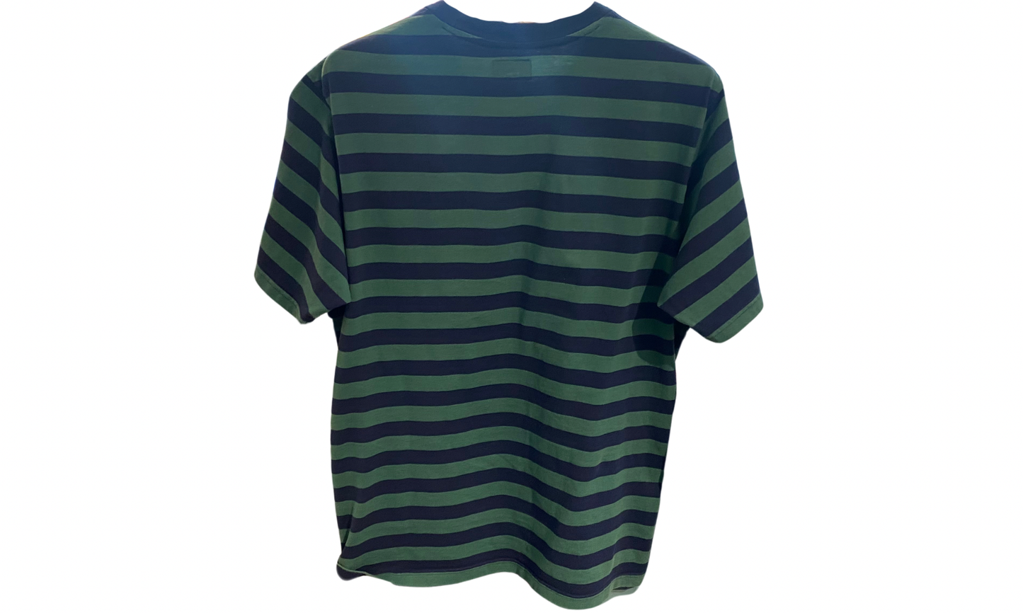 Supreme Used Supreme applique tee green navy - 217251801