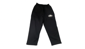 Corteiz Used Corteiz Island Puff Print Open Hem Pant Washed Black  - 310251121