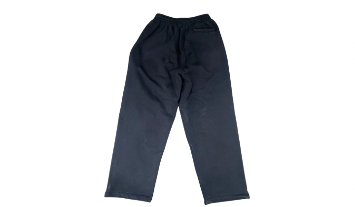 Corteiz Used Corteiz Island Puff Print Open Hem Pant Washed Black  - 310251121