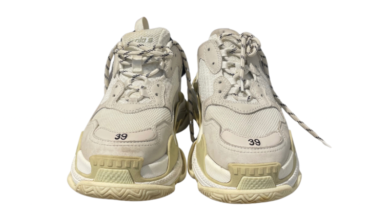 Balenciaga Used Balenciaga Triple S Beige  - 119251808