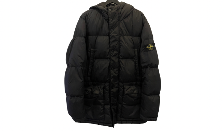 Stone Island Used Stone Island Garment Dyed Crinkle Reps NY Down Jacket - test