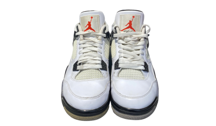 Jordan Used Jordan 4 white cement - test