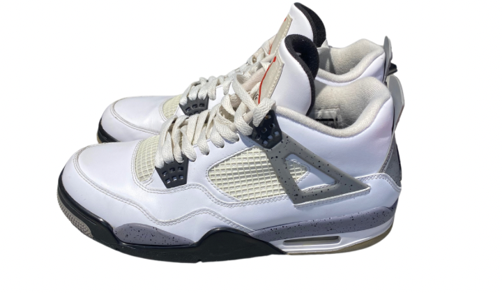 Jordan Used Jordan 4 white cement - test