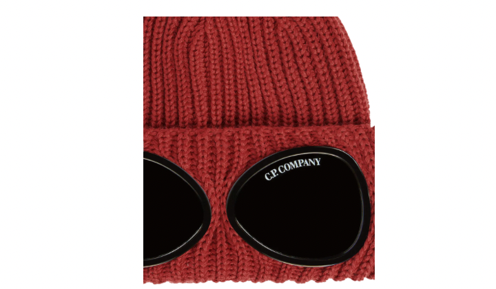 C.P Company Used C.P Company Goggle Beanie Ketchup - 220251836