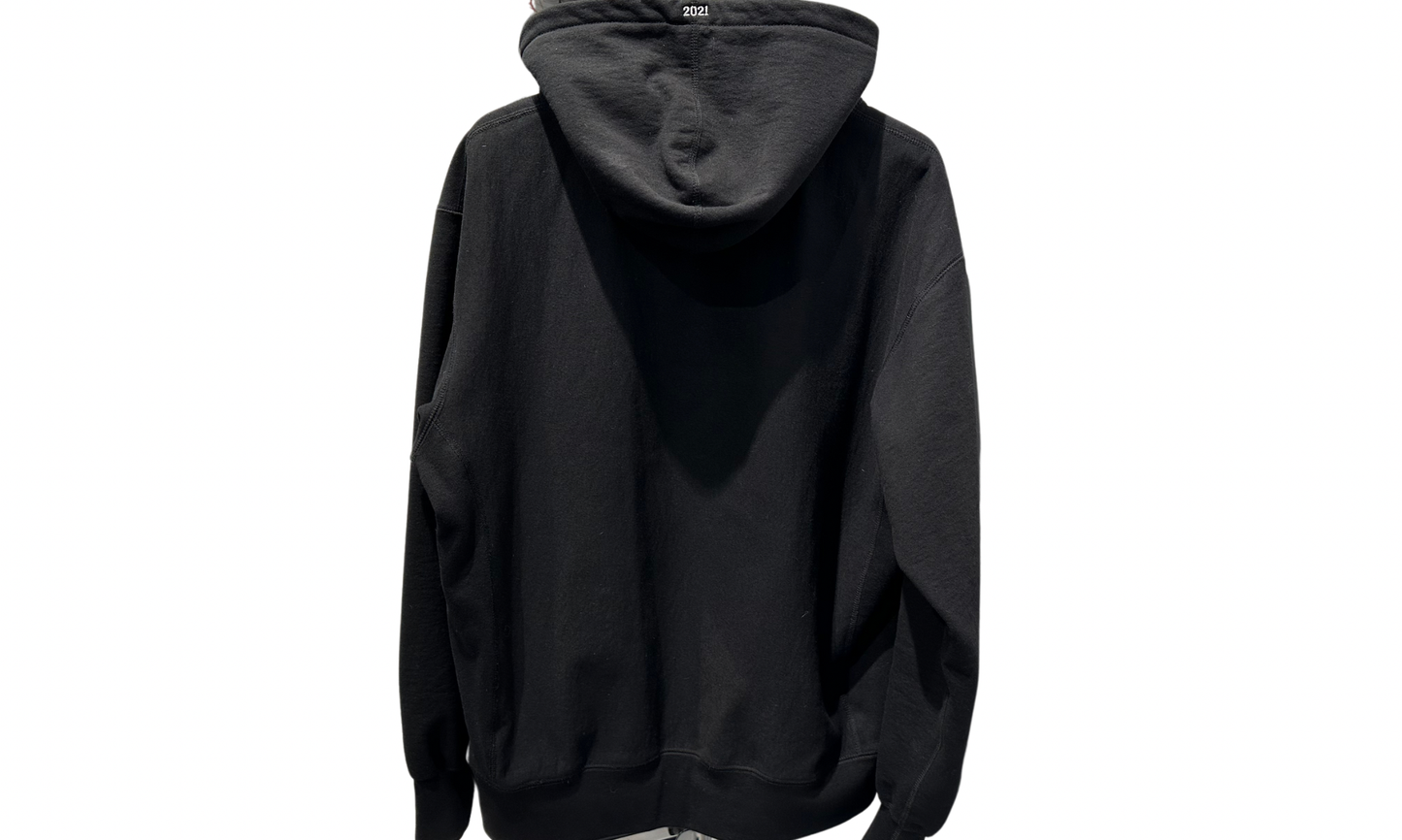 Supreme Used Supreme box logo hoodie black FW21 - 1107241606