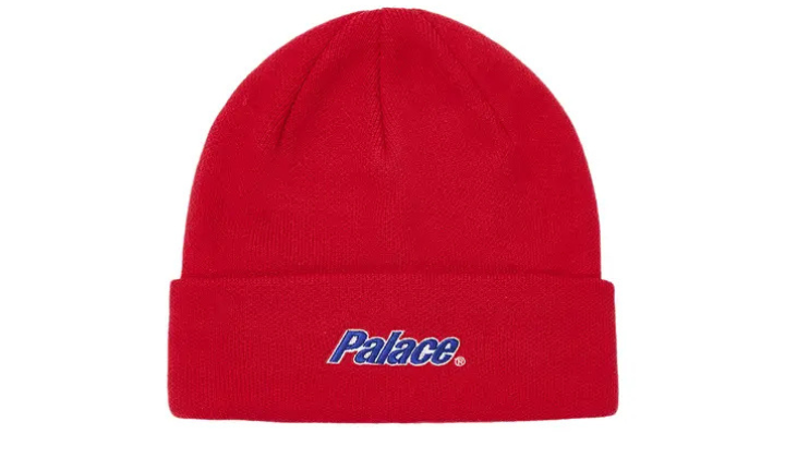 Palace Lowercase Cuff Beanie Truest Red - P25BN052