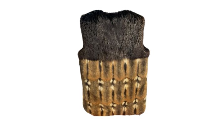 Moncler Used Moncler Guerledan Women's Fur Vest - 111251444